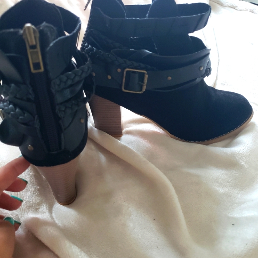 Black booties